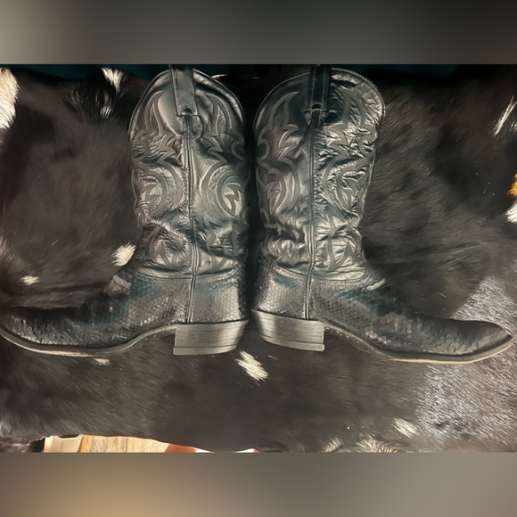 Python Cowboy boots - Picture 2 of 4